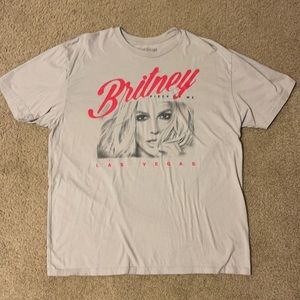 XL Grey Britney Spears short sleeve shirt
